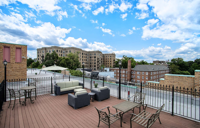 Rooftop Deck at Park Crescent, Washington, DC