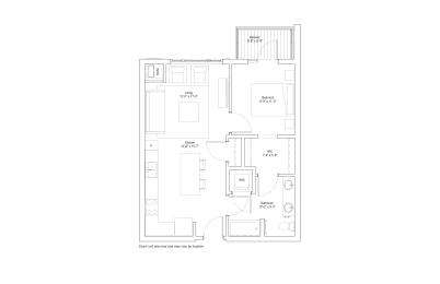 1 bed, 1 bath, 675 sqft, $1,720