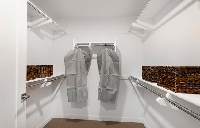 Model Closet  at Rivue, Chula Vista, CA