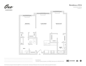 2 beds, 2 baths, 1,134 sqft, $3,240