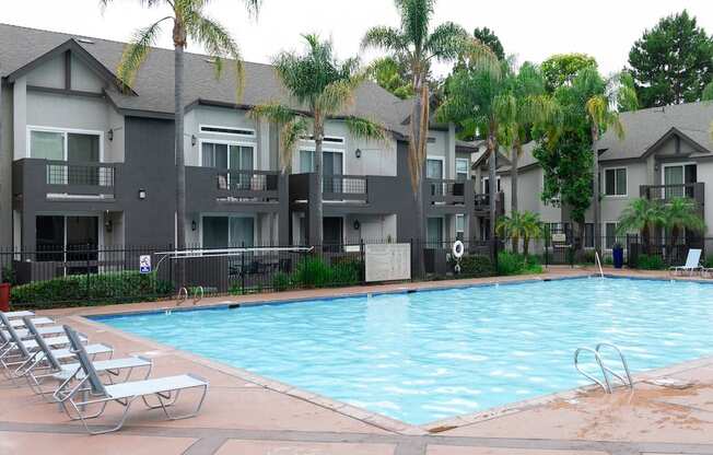View of Pool at Canyon Club Apartments