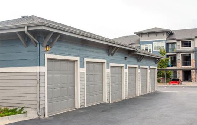 Attached and Detached Garages at Avena Apartments, Thornton