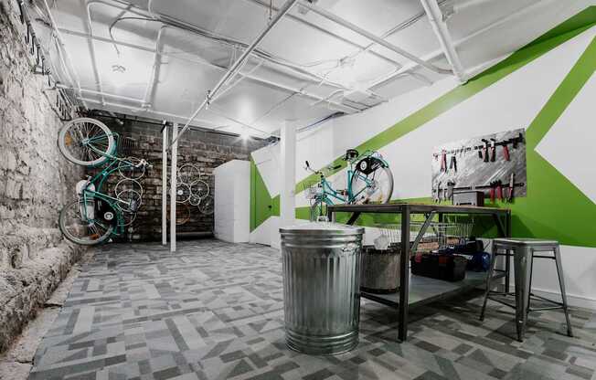Bike Room + Storage