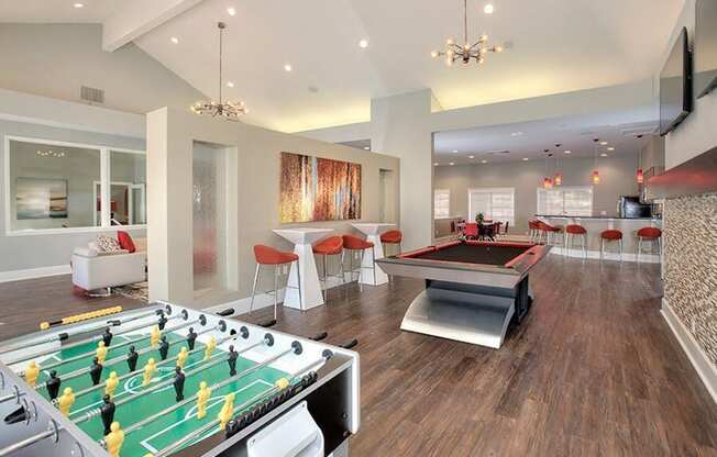 Game Room Apartments for Rent in Pittsburg -Kirker Creek in CA The Hub