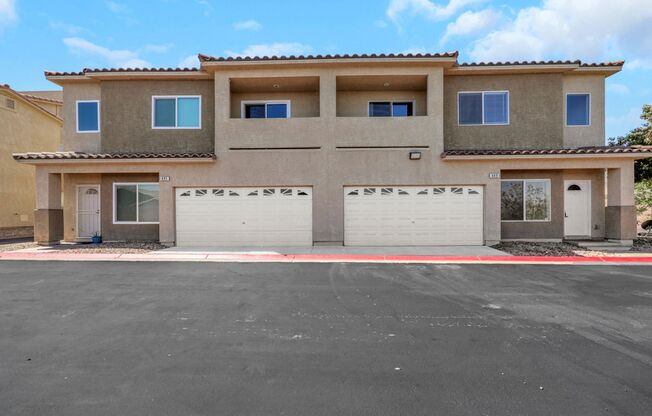 3 bedroom townhome with 2 car garage