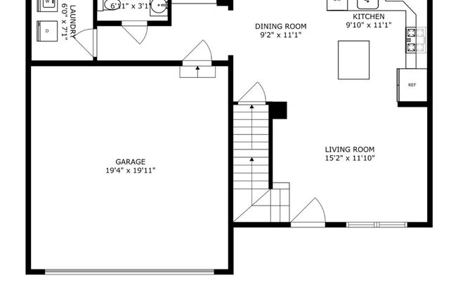 3 beds, 2.5 baths, 1,508 sqft, $2,600, Unit 1810 Red Cedar Rd