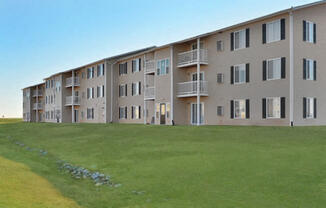 Open outdoor space at Ross Estates Apartments,MRD Conventional, Lawton, OK