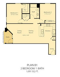 2 beds, 2 baths, 1,091 sqft, $2,604