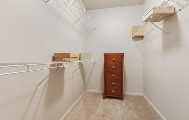 Walk-in Closet | Founders at Union Hill | Kansas City, MO Apartments