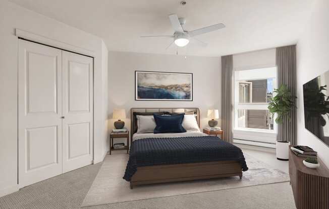 Gorgeous Bedroom at Dexter Lake Union, Washington, 98109