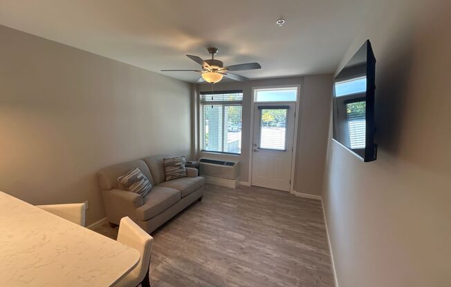 Studio, 1 bath, 502 sqft, $1,200, Unit 17