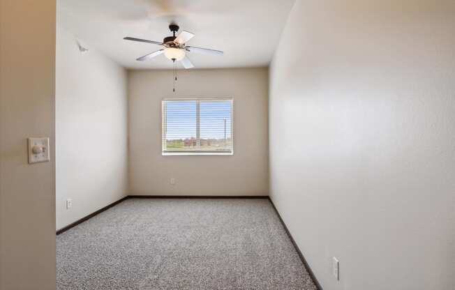 Bedroom with Plush Carpeting