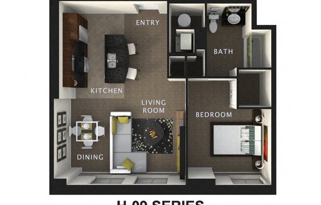 1 bed, 1 bath, 925 sqft, $1,353