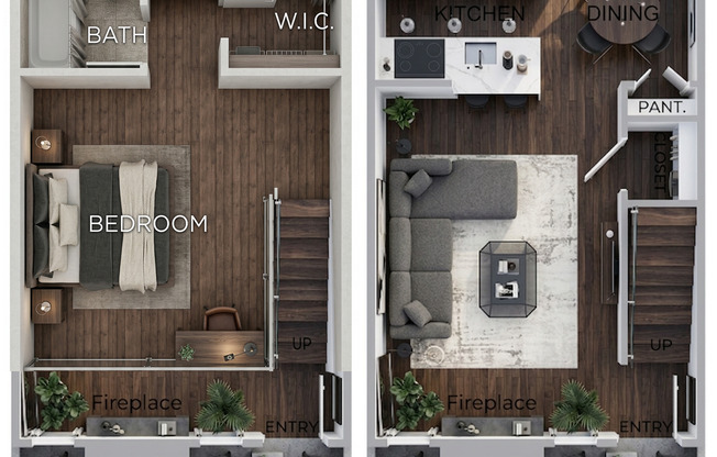 1 bed, 1 bath, 799 sqft, $850, Unit 035