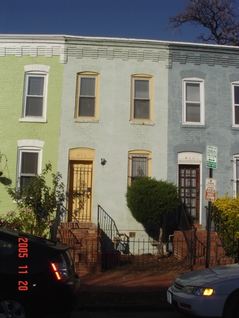 A charming two bedroom one and one half  bath row house located just off New Jersey Ave in the Shaw Neighborhood!