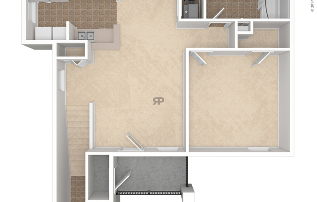 1 bed, 1 bath, 734 sqft, $747