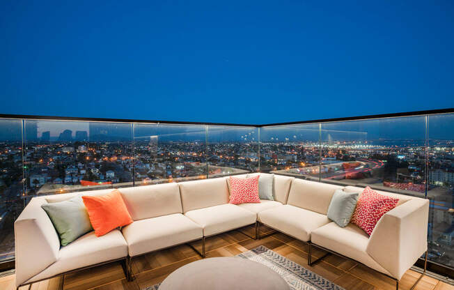 rooftop lounge at Shift