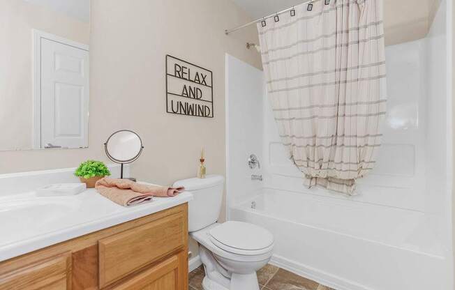 Bathroom with Modern Finishes
