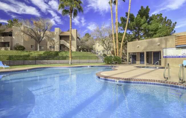 pool at Desert Bay Apartments, Laughlin