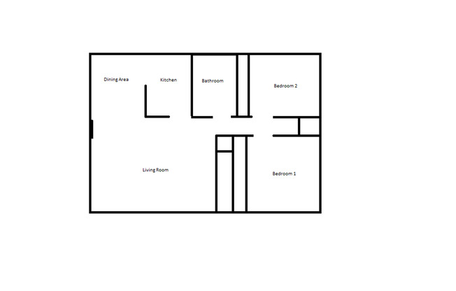 2 beds, 1 bath, $895