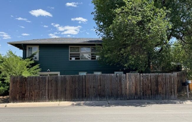 Updated 2 bedroom apartment in central Fort Collins