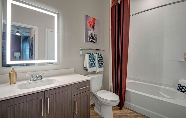 Park on Central Bathroom
