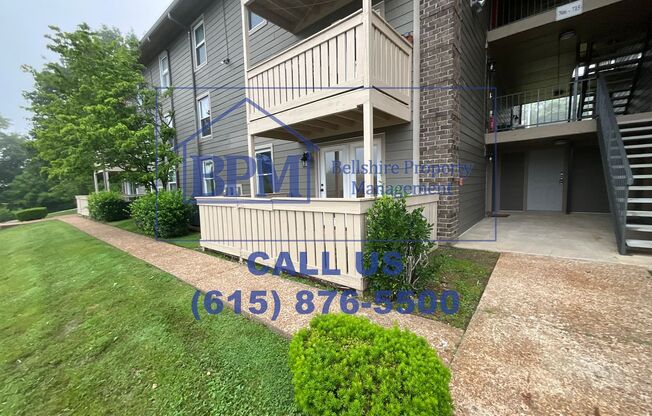 Fully Renovated 2-Bedroom Condo for Rent – Just South of Nashville in Brentwood Area