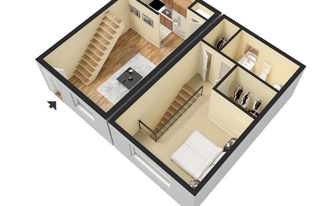 1 bed, 1 bath, 850 sqft, $1,440, Unit 3430-48