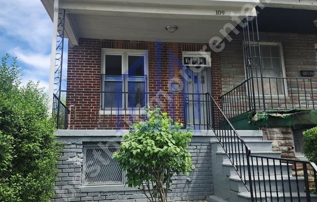 Spacious 3 Bedroom Home  In West Baltimore
