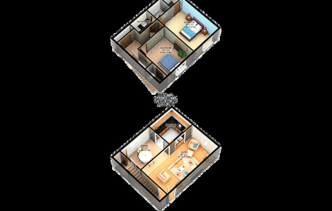 2 beds, 1.5 baths, 1,040 sqft, $1,496