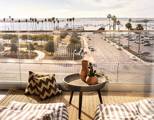 apartment balcony lookout