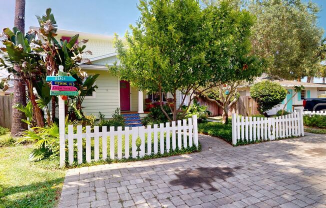 Coastal sanctuary in this beautifully maintained 3-bedroom, 2-bathroom home just a short stroll from Jacksonville Beach.