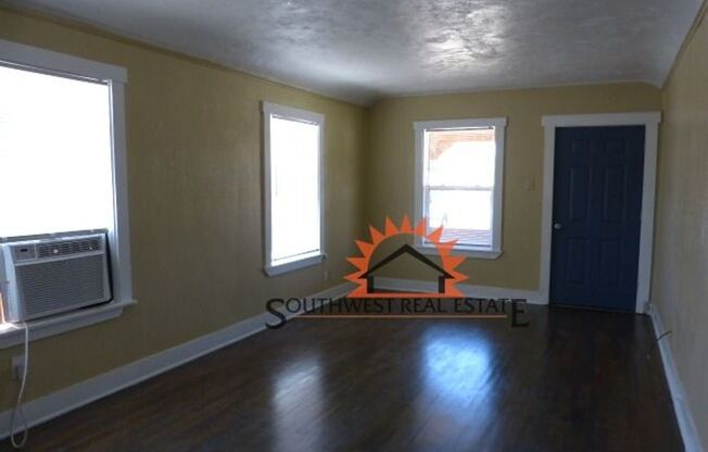 2 bedrooms 1 bath home.