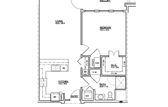 1 bed, 1 bath, 774 sqft, $1,310, Unit 2800-214