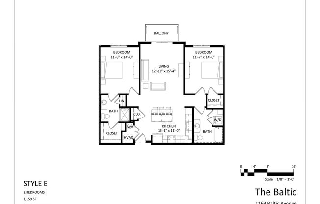 2 beds, 2 baths, 1,159 sqft, $1,785, Unit 317