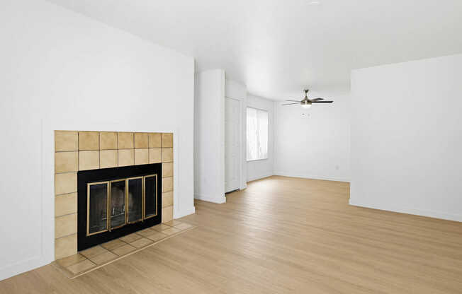 Living Room with Hard Surface Flooring