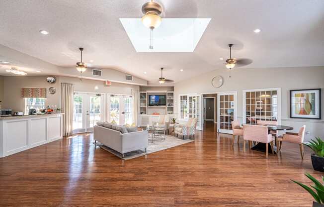 Resident Clubhouse with seating area in a different angle