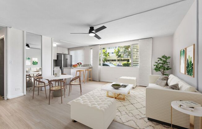 Recently Renovated 2 Bedroom Unit at Pualei Circle