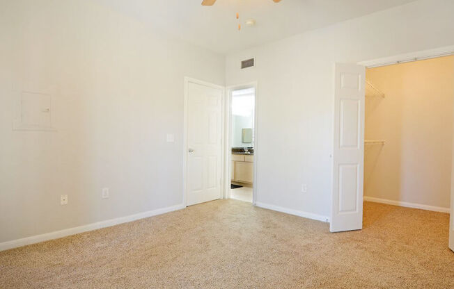 Bedroom with Attached Bathroom