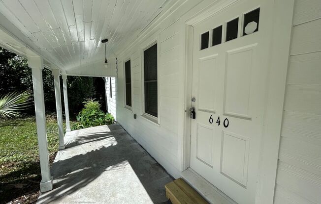 Freshly Painted 2x1 with Brand-New Plank Floors