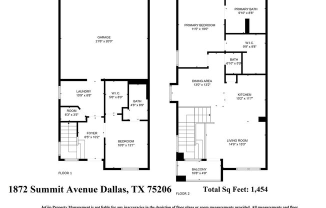 2 beds, 2.5 baths, $3,450