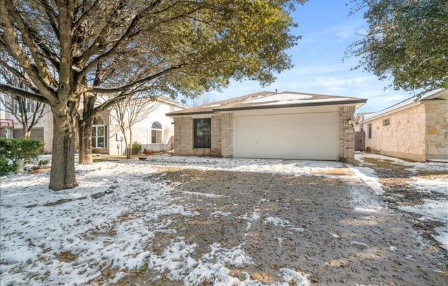 3/2 with office and great backyard!