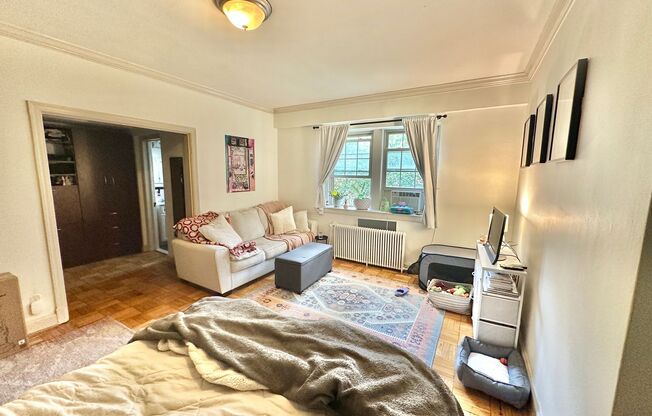 Great Studio in Glover Park/North Georgetown w/Murphy Bed, Walk-In Closet, Eat in Kitchen!