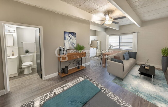 1 bed, 1 bath, 650 sqft, $680, Unit 208