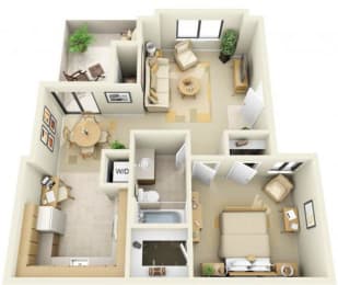 1 bed, 1 bath, 655 sqft, $1,575