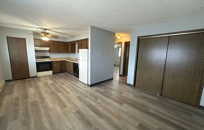 2 beds, 1 bath, 695 sqft, $695, Unit 2