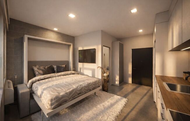 Studio, 1 bath, $2,195, Unit 101