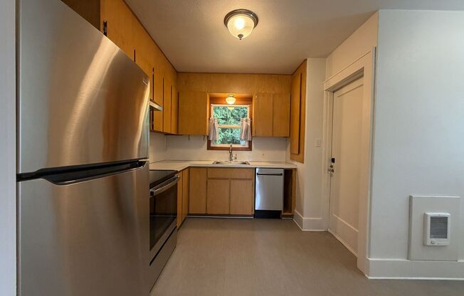 Charming 2-Bedroom Kenton Home with Hardwood Floors, Spacious Yard & Minutes to Adidas