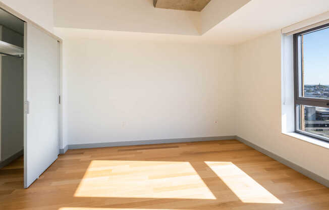 Bedroom with Hard Surface Flooring