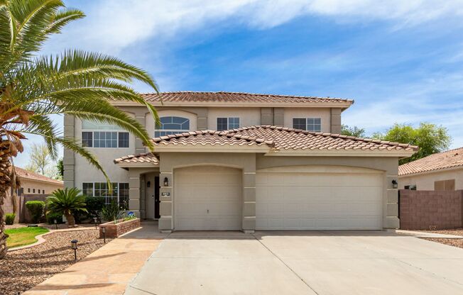 ELEGANT in Chandler!  6/bed 3 bath and 3 car garage!